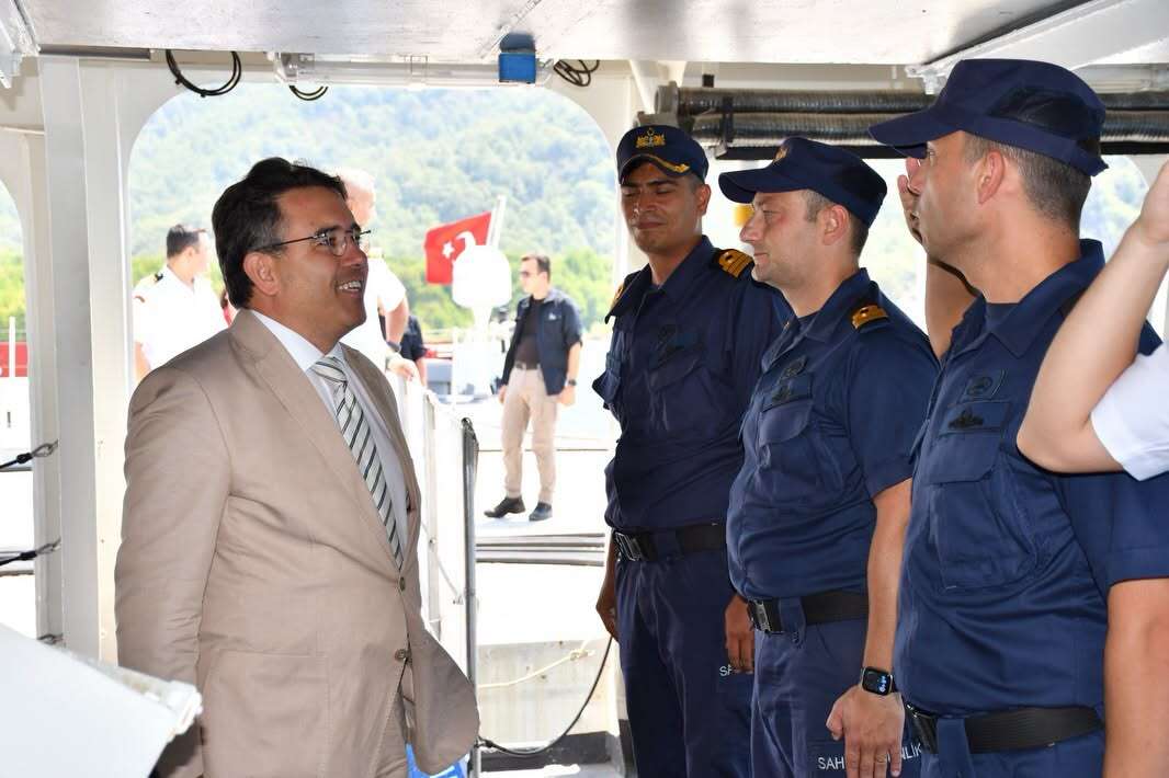 Kaymakam Nurullah Kaya, TCSG Umut Gemisi ve SG-82 Bot Komutanlığını Ziyaret Etti 3